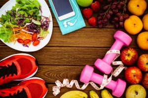 My burning desire is to take care of my body. These are the things I need to take care of my body. Workout shoes, weights, healthy foods. 
