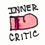 Boxing Glove doodle representing our inner critic